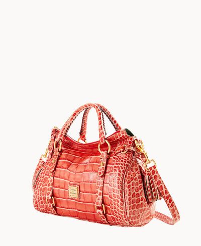 Croco Fino Satchel