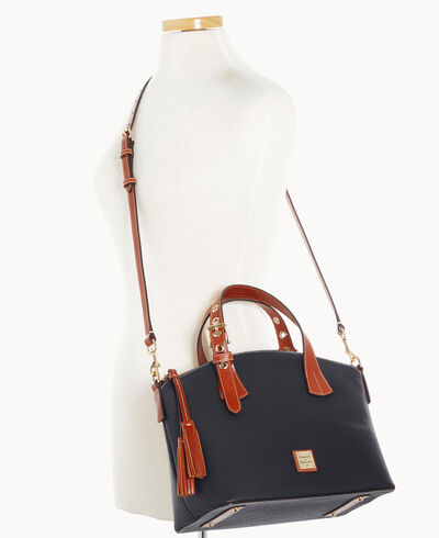 Pebble Grain Trina Satchel