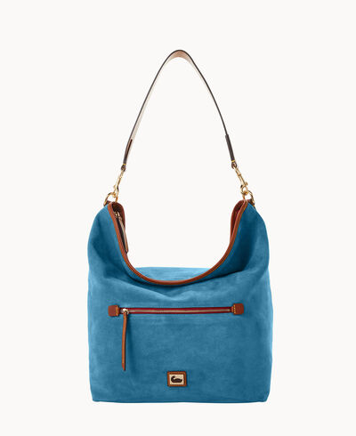 Camden Suede Large Hobo