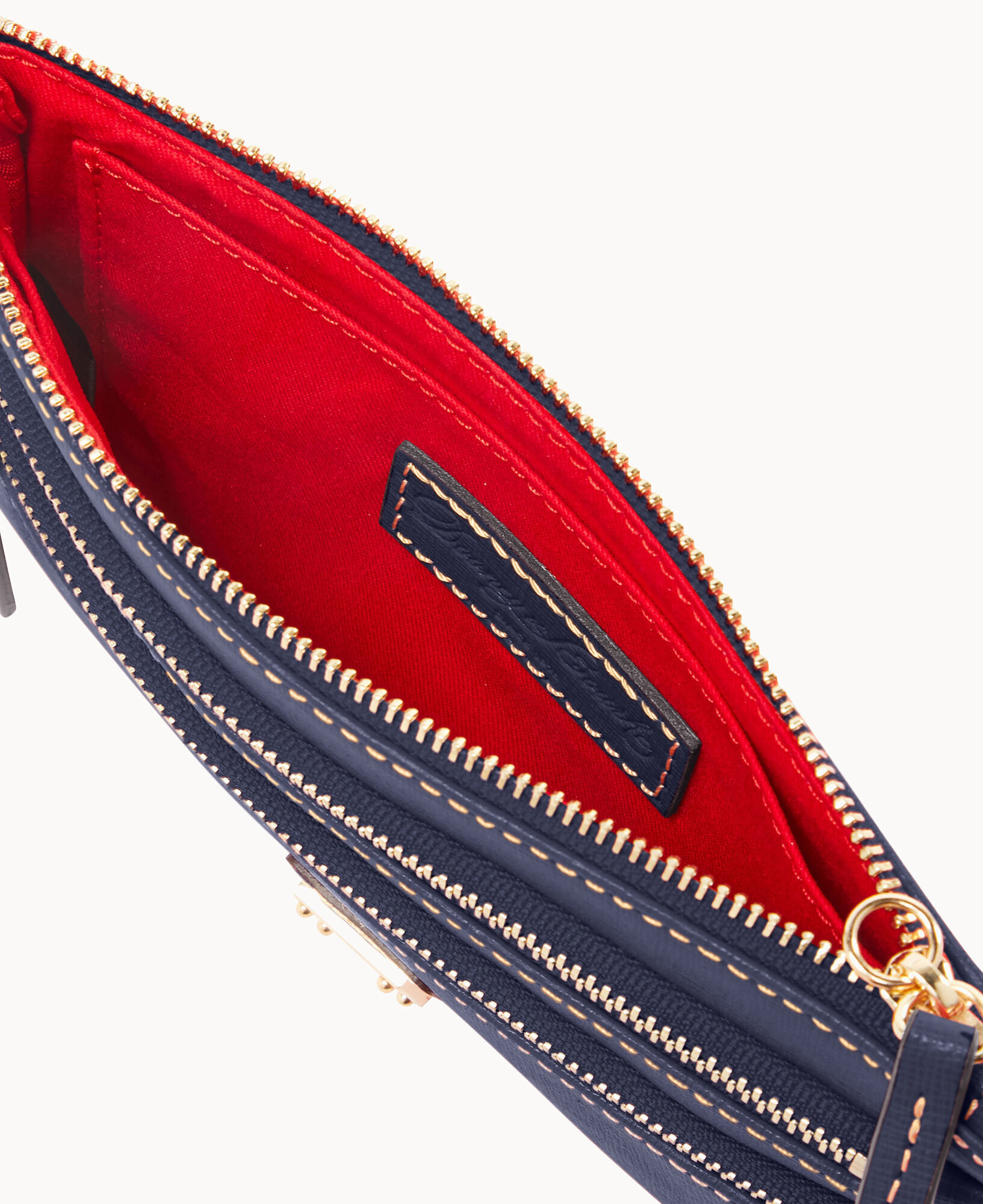 Winter Wonderland Zip Bag INCLUDES Wristlet Strap 