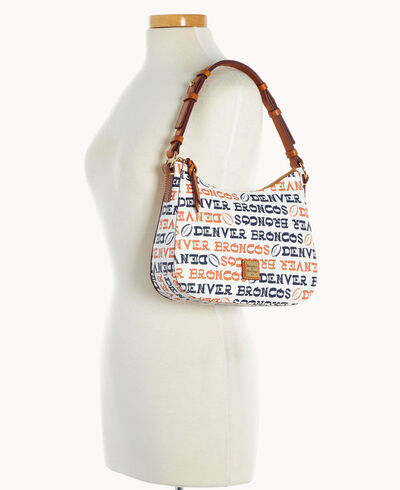 NFL Broncos Small Kiley Hobo