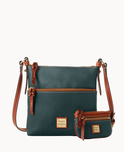Pebble Grain Letter Carrier And Small Coin Case