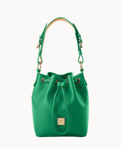 Lucca Leather Small Drawstring