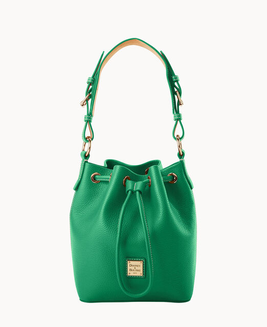 Lucca Leather Small Drawstring