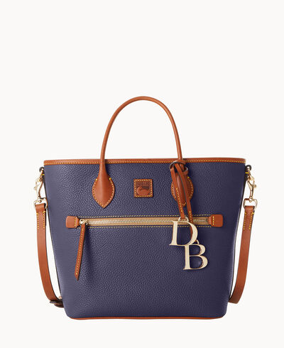 Pebble Grain Handle Tote