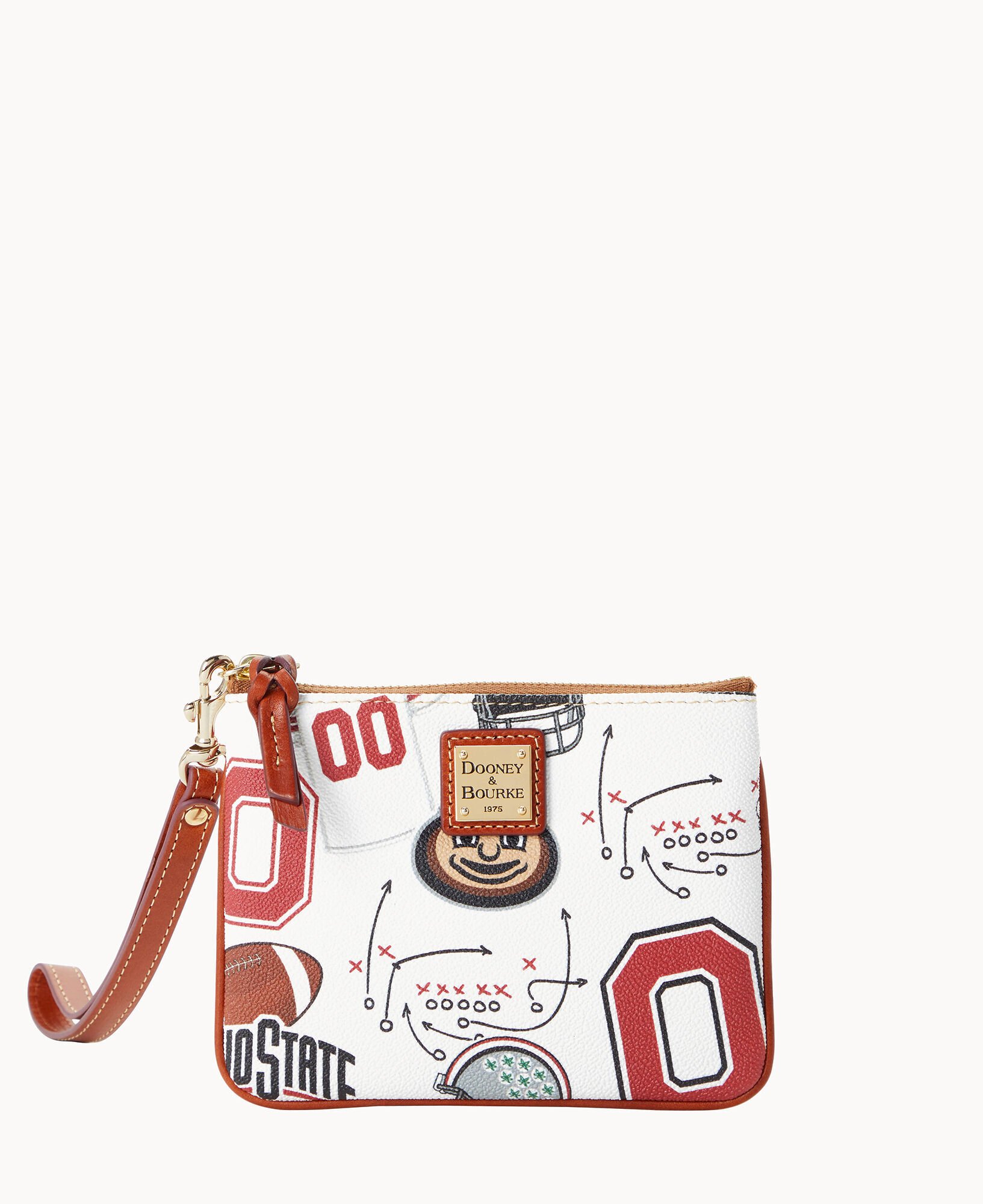 Dooney and bourke shop ohio state wristlet