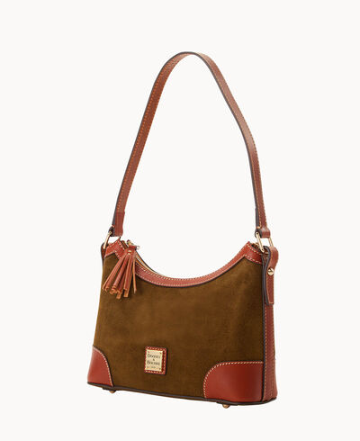 Suede Shoulder Bag
