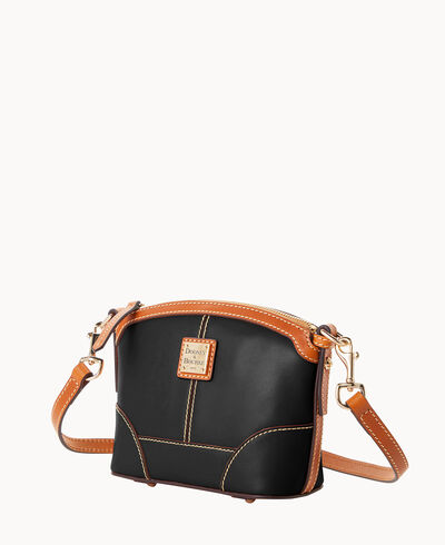 Wexford Leather Mini Domed Crossbody