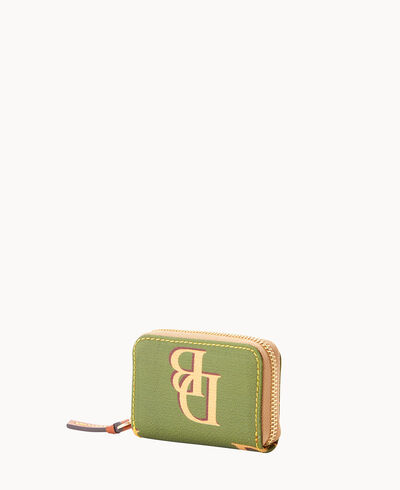 Monogram Zip Around Credit Card Case