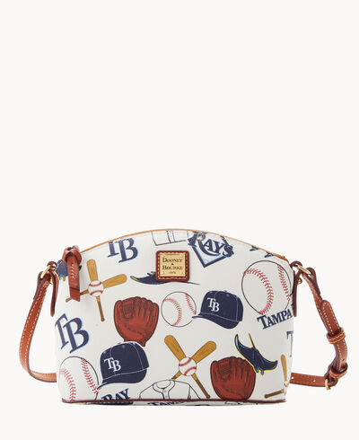 MLB Rays Suki Crossbody Med Wristlet