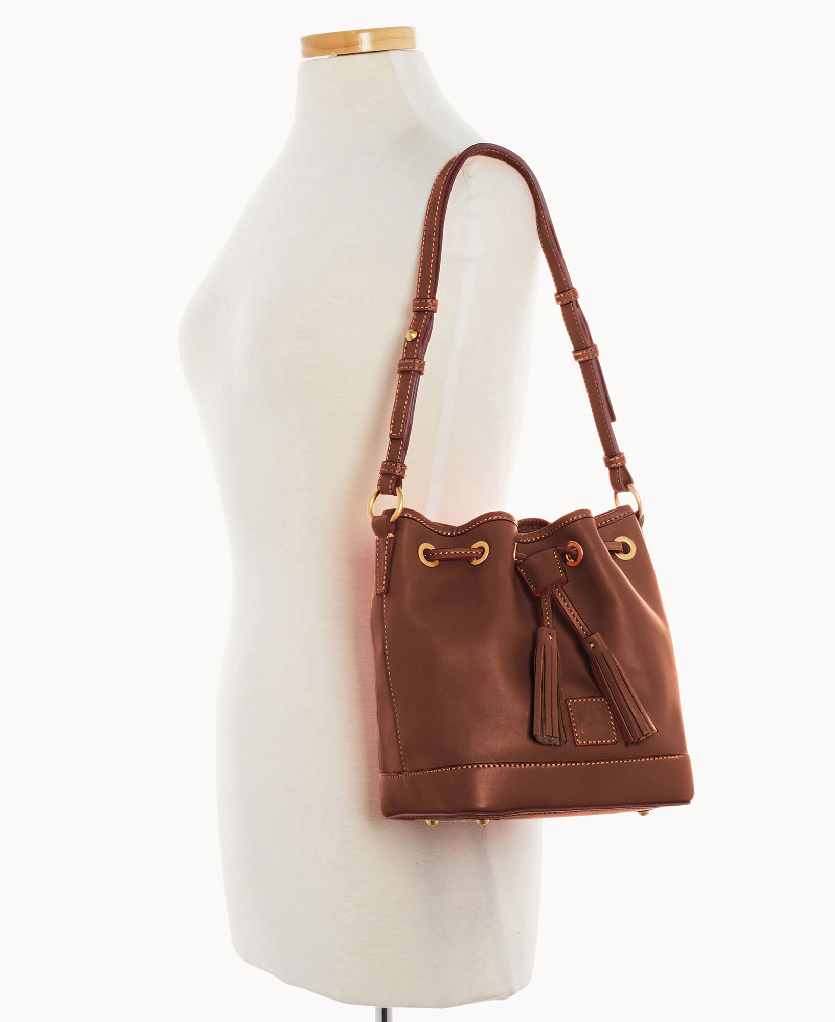 Dooney and bourke drawstring bucket bag vintage clearance