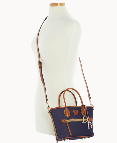 Pebble Grain Small Handle Tote