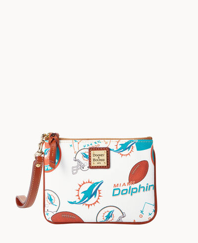 NFL Dolphins Stadium Wristlet