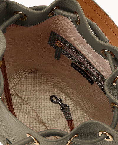 Lucca Leather Small Drawstring
