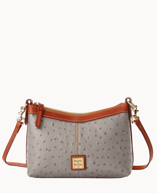 Ostrich Crossbody Pouch