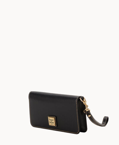 Saffiano Fey Phone Wristlet