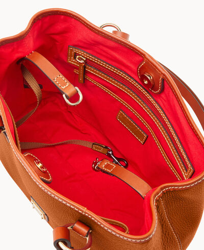 Pebble Grain Small Briana with Pouch