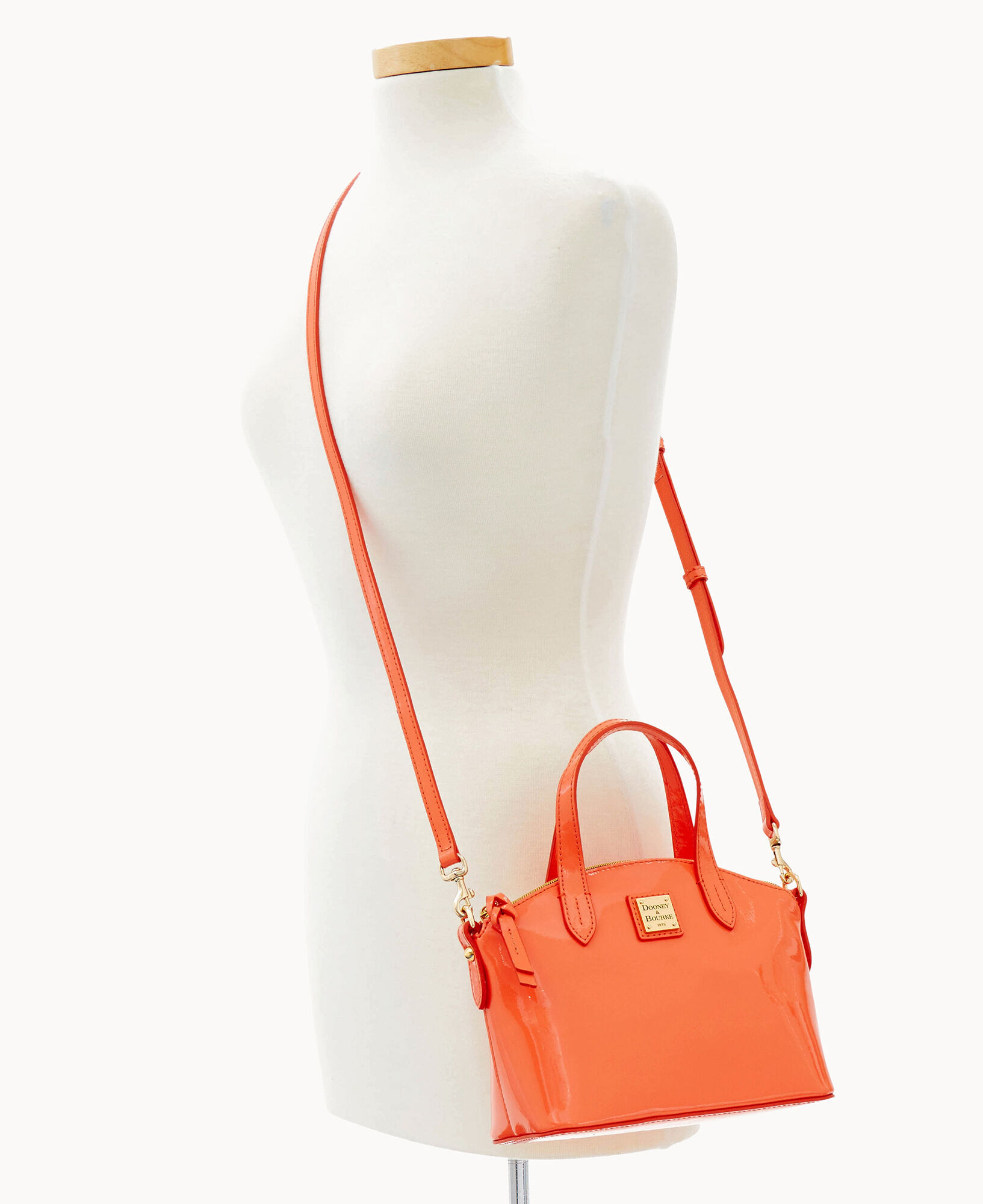Dooney and bourke pebble grain ruby top
