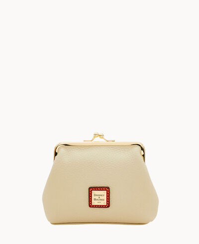Pebble Grain Large Framed Purse