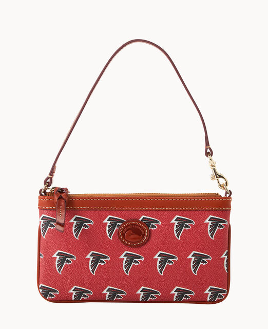 NFL Falcons Large Slim Wristlet