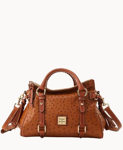 Ostrich Mini Satchel