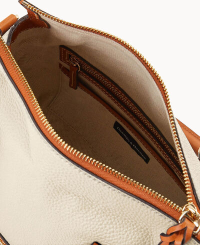 Pebble with Florentine Trim Satchel 30