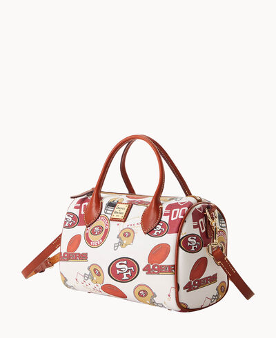 NFL 49ERS Barrel Satchel