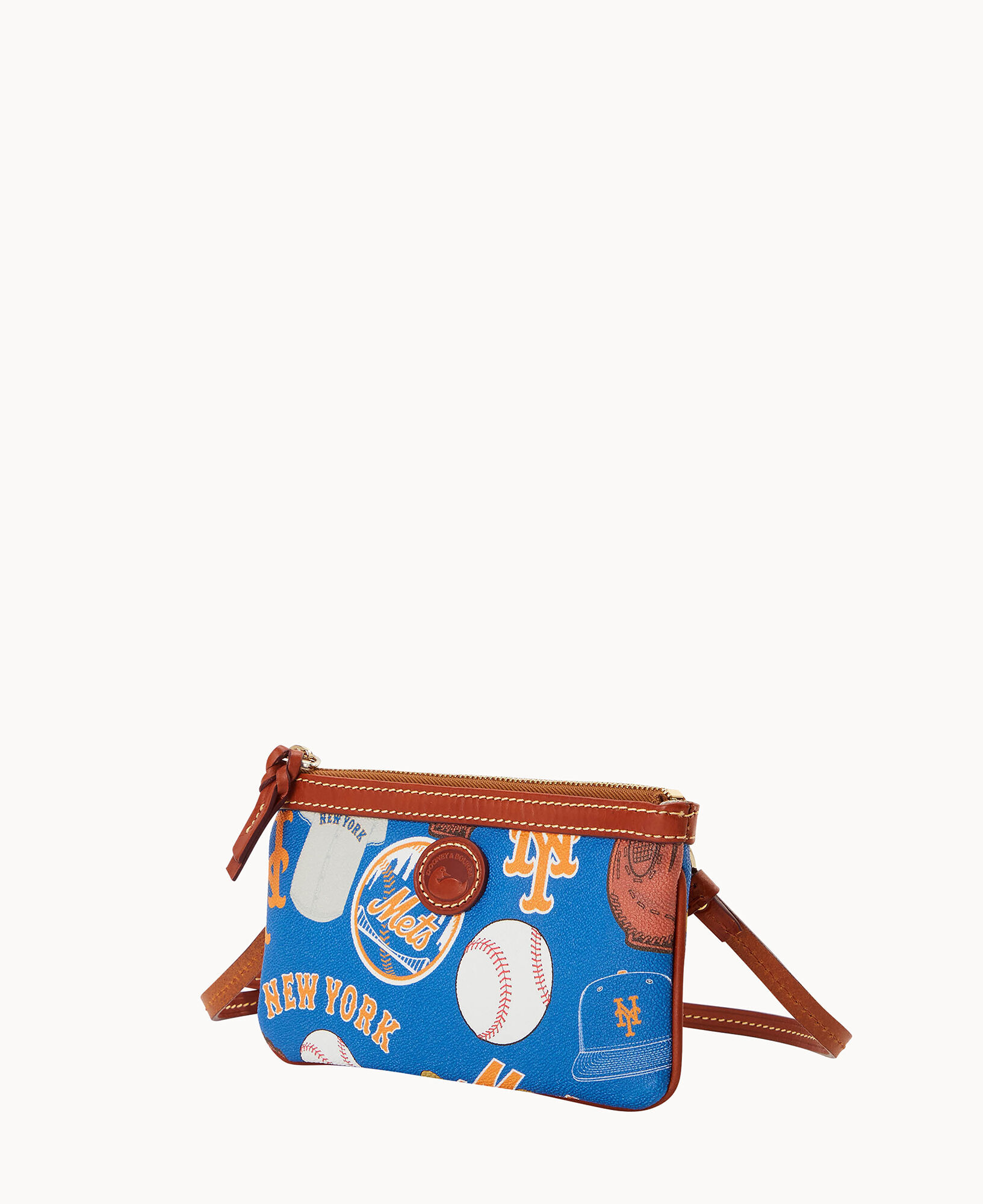Dooney Bourke MLB Mets Large Slim Crossbody