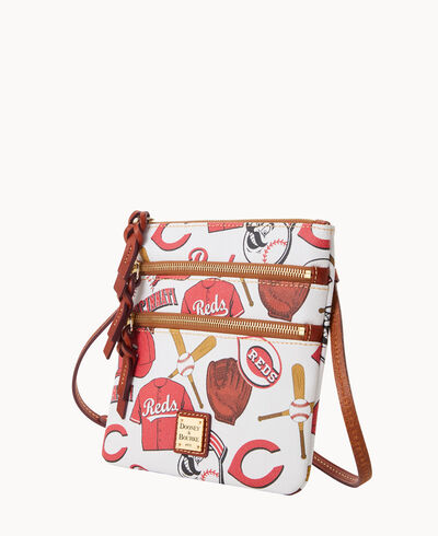 MLB Reds N S Triple Zip Crossbody