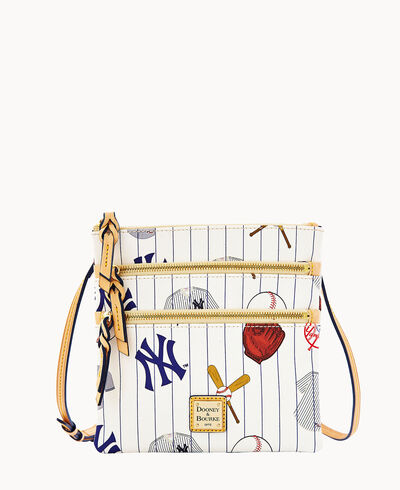 MLB Yankees Triple Zip Crossbody