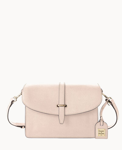 Saffiano Flap Crossbody