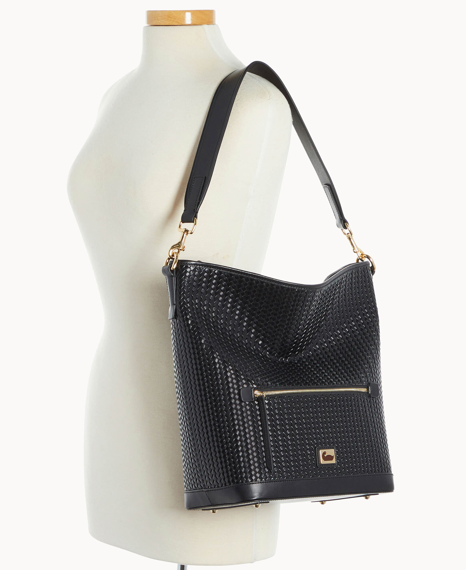 Dooney and bourke camden nylon hobo bag online