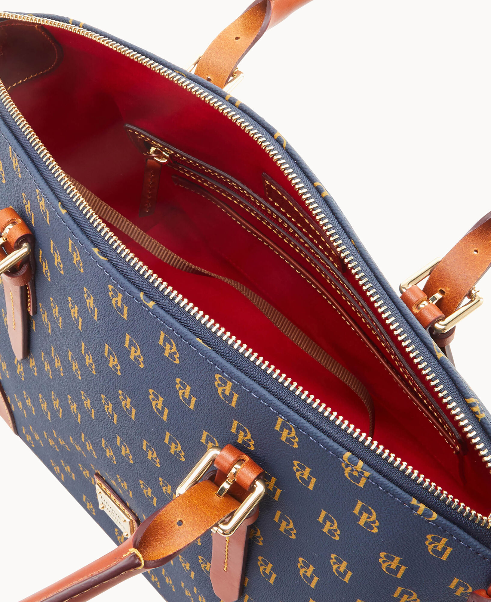 Dooney & bourke gretta signature satchel outlet