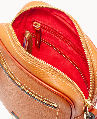 Pebble Grain Camera Crossbody