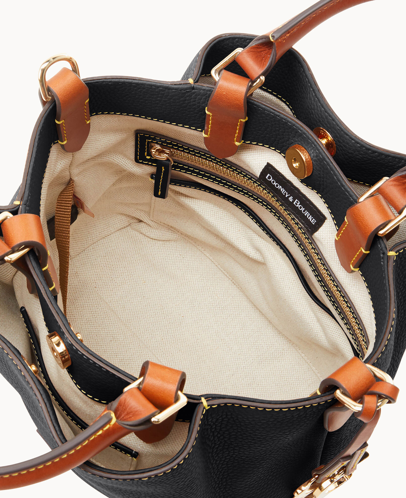 Dooney & Bourke Dooney & Bourke Mini Barlow Convertible Tote Bag in Saddle  at Nordstrom Rack