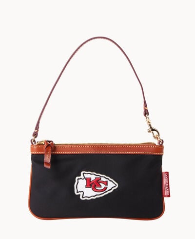 NFL Chiefs Large Slim Wristlet