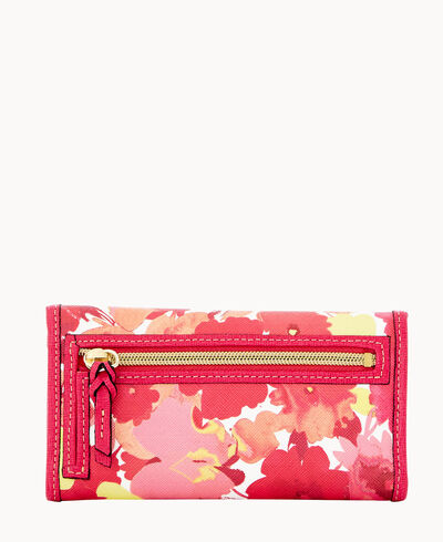 Somerset Watercolor Continental Clutch
