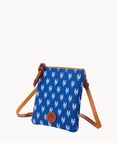 MLB Mets Small North South Top Zip Crossbody