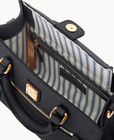 Saffiano Mini Zip Janine