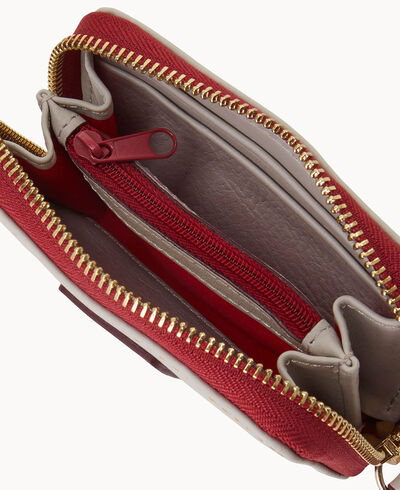 Florentine Large Zip Around Credit Card Case