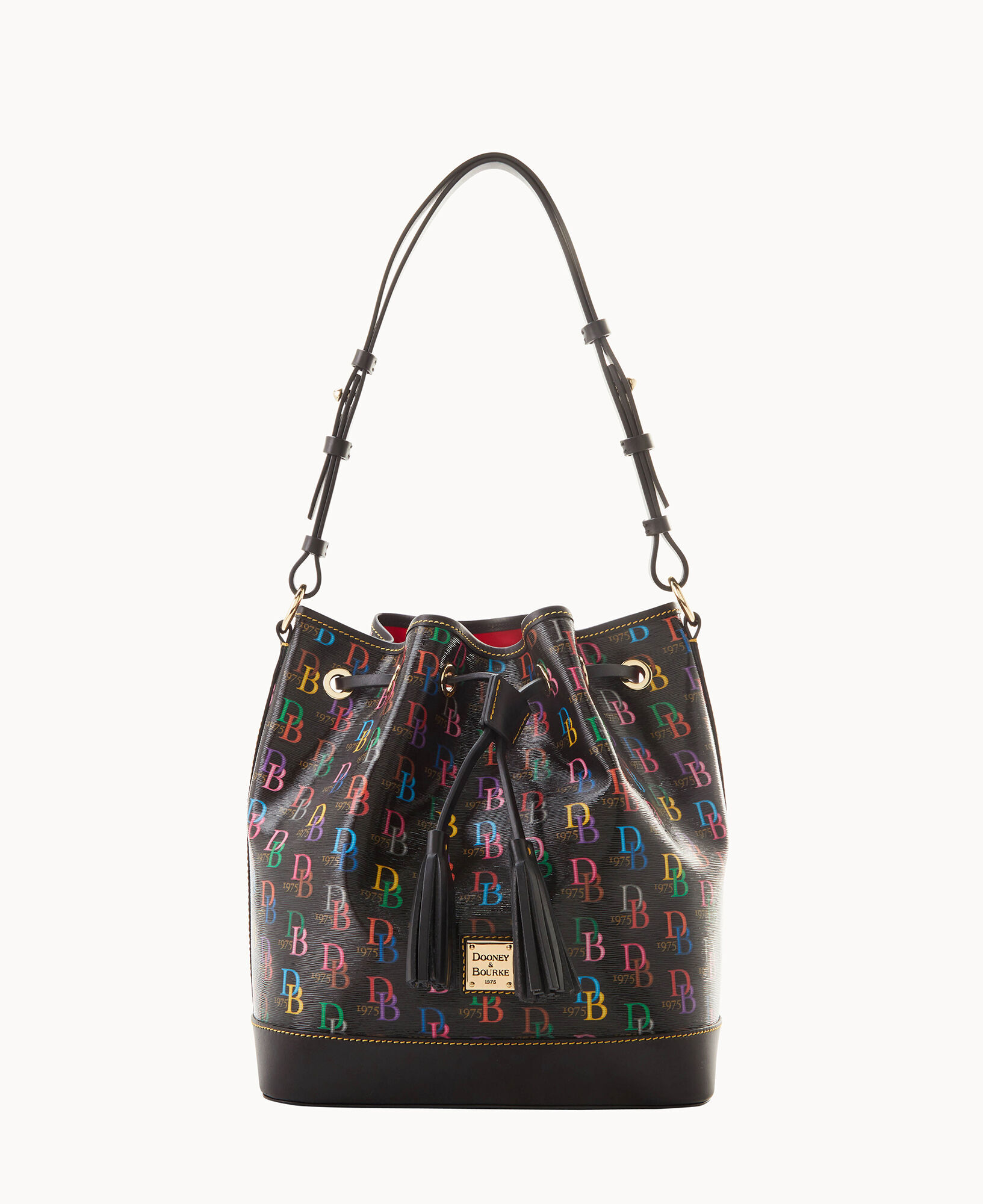 Dooney&Bourke リュック ドローコード ロゴ イエロー Dooney&Bourke リュック ドローコード ロゴ イエロー