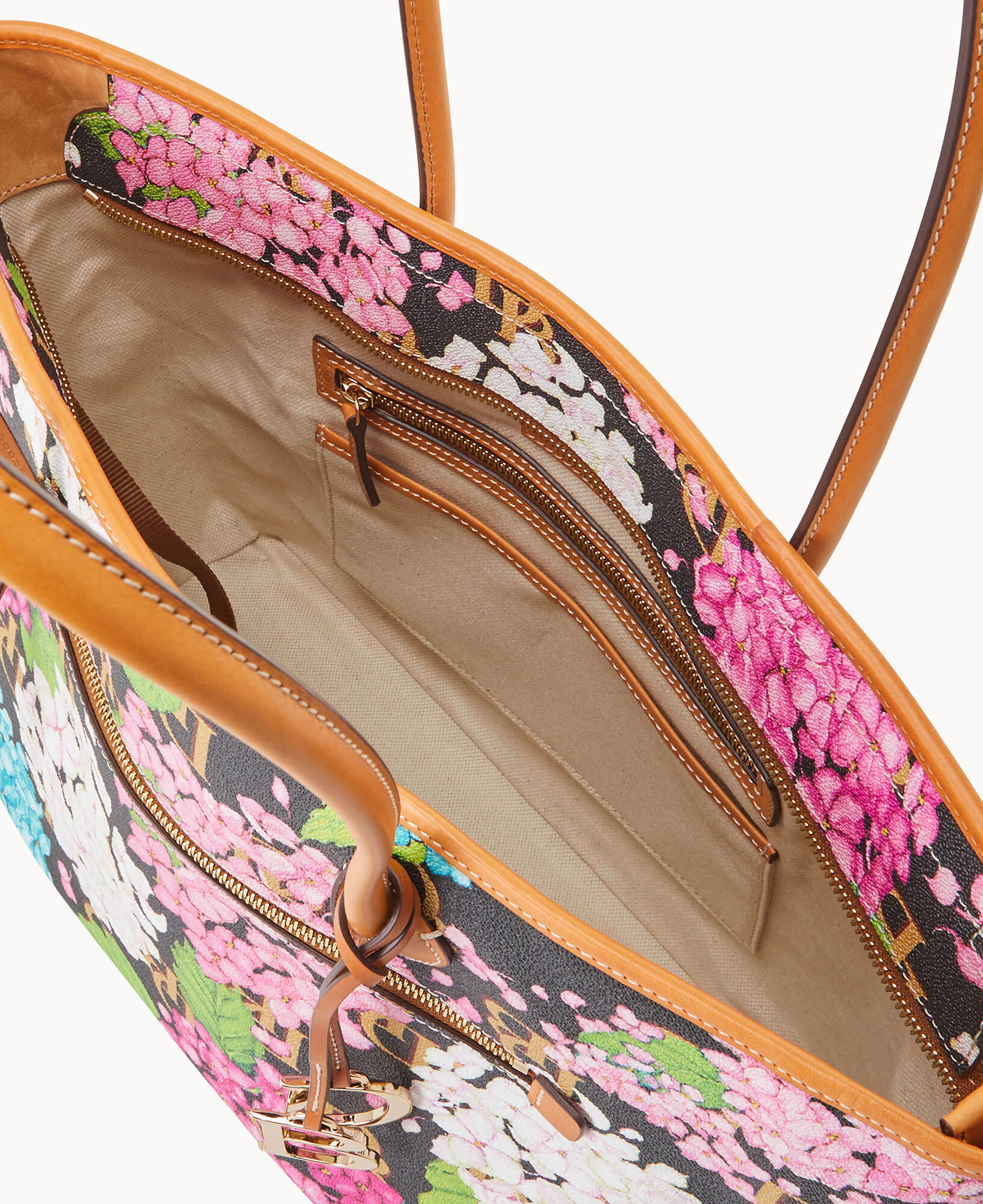 Dooney and bourke hydrangea tote cheap