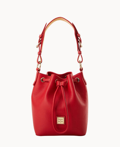 Lucca Leather Small Drawstring