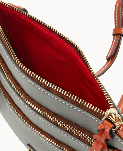 Penrose Triple Zip Crossbody