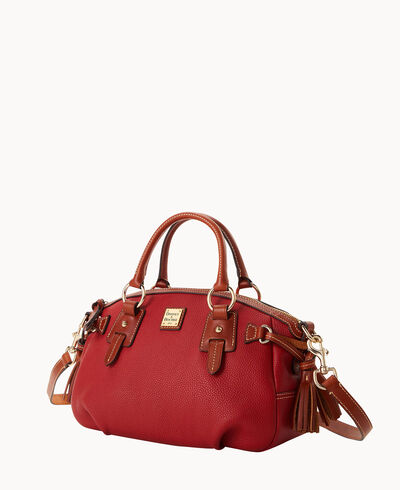 Pebble Grain Medium Mail Satchel