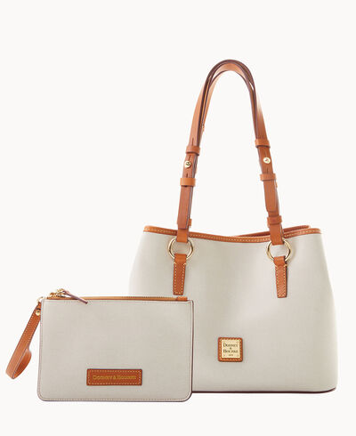 Saffiano Small Briana with Pouch
