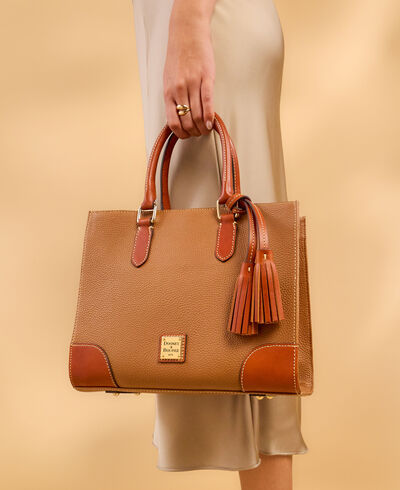 Pebble Grain Satchel
