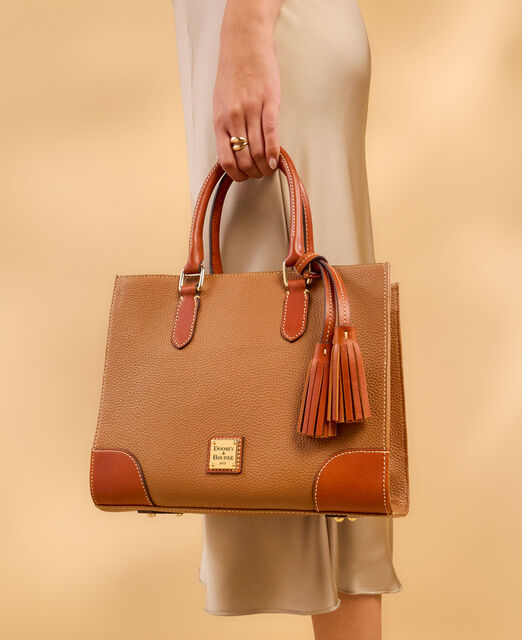 Pebble Grain Satchel