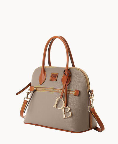 Dooney & Bourke Pebble Grain Domed Satchel