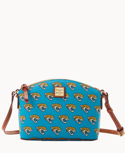 NFL Jaguars Suki Crossbody Med Wristlet